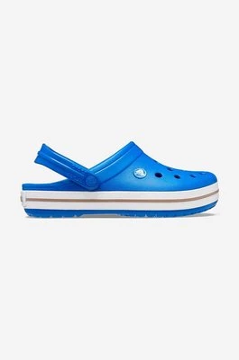 Crocs klapki Crocband 11016 kolor niebieski 11016.BLUE.BOLT-BLUE