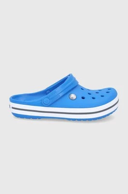 Crocs klapki Crocband damskie kolor niebieski CROCS.CROCBAND..11016.D-DIGITALAQU 11016