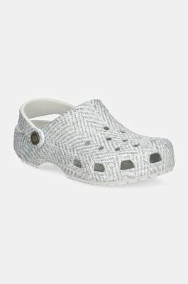 Crocs klapki Crocsclassic Tweed Clog damskie kolor szary 210403