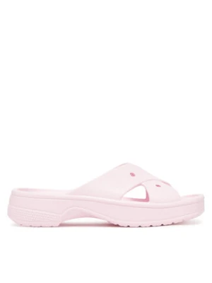 Crocs Klapki Cross Strap 210840 Różowy