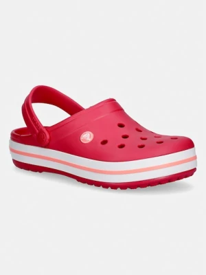 Crocs klapki damskie Crocband czerwony