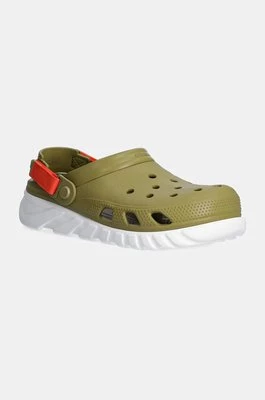 Crocs klapki Duet Max II Clog męskie kolor zielony 208776