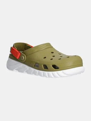 Crocs klapki Duet Max II Clog męskie kolor zielony 208776