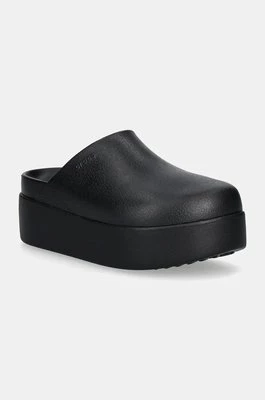 Crocs klapki Dylan Platform Clog damskie kolor czarny na platformie 209869