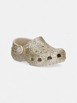 Crocs klapki dziecięce CLASSIC CHUNKY GLITTER CLOG T