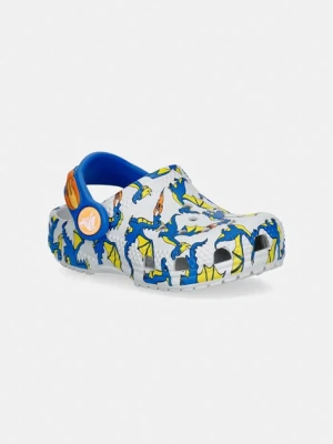 Crocs klapki dziecięce CLASSIC DRAGON GRAPHIC CLOG T