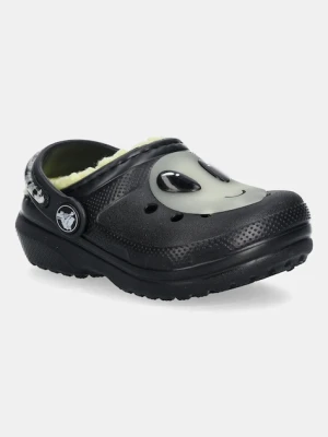 Crocs klapki dziecięce CROCS CLASSIC LINED ALIEN CLOG