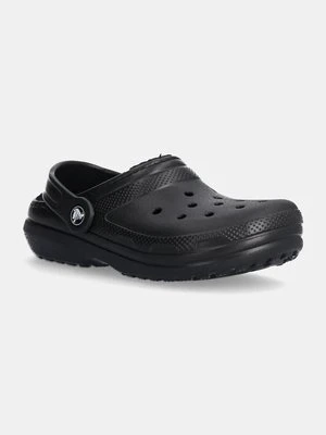 Crocs klapki dziecięce Lined 207010 kolor czarny