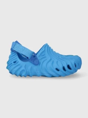 Crocs klapki dziecięce Salehe Bembury x The Pollex Clog kolor niebieski