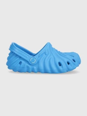 Crocs klapki dziecięce Salehe Bembury x The Pollex damskie kolor niebieski