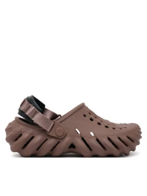 Crocs Klapki Echo Clog 207937 Brązowy