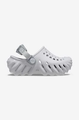 Crocs klapki Echo Clog kolor szary 208190 ATMOSPHERE