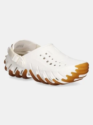 Crocs klapki Echo Gum Ro Clog damskie kolor beżowy 211675
