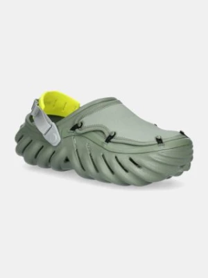 Crocs klapki Echo Ripstop Clog kolor zielony 210334