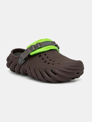 Crocs klapki Echo Sandstorm Clog męskie kolor brązowy 210482