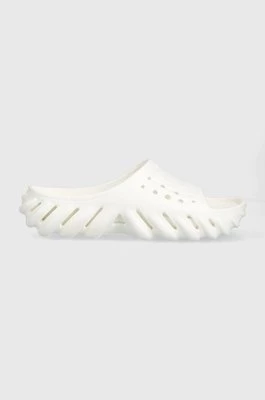Crocs klapki Echo Slide kolor biały 208170