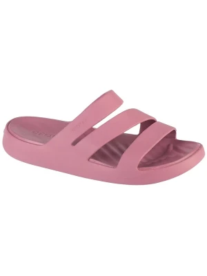 Crocs Klapki "Getaway Strappy" w kolorze różowym rozmiar: 42/43