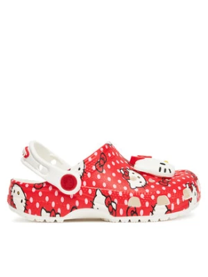 Crocs Klapki Hello Kitty Red Classic Clog K 210576 Kolorowy