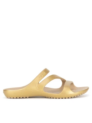 Crocs Klapki KADEE II METALLIC SANDAL W 210147-710 Złoty