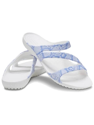 Crocs Klapki "Kadee II" w kolorze błękitno-białym rozmiar: 37/38