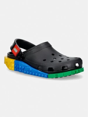 Crocs klapki Lego czarny
