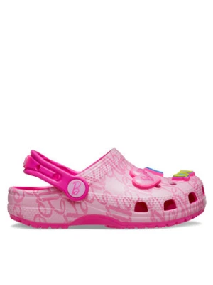 Crocs Klapki Mattel Pink Barbie Cls Clg T 211407 Różowy