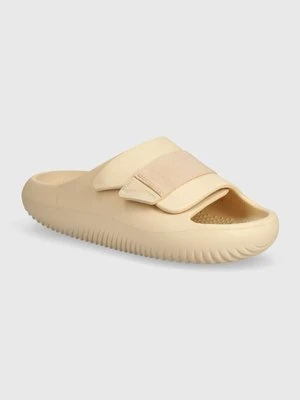 Crocs klapki Mellow Luxe Recovery Slide kolor beżowy 209413