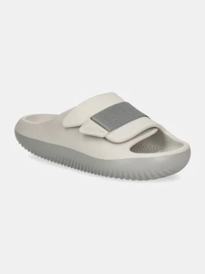 Crocs klapki Mellow Luxe Recovery Slide kolor szary 209413.1FT