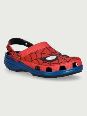 Crocs klapki męskie Classic Spiderman Clog czerwony