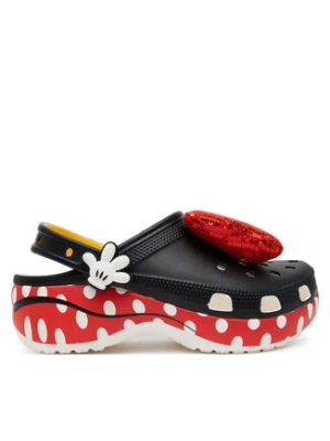 Crocs Klapki Minnie Cls Platform Clg W 209896 Czarny