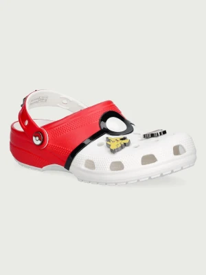 Crocs klapki mules Classic Pokemon Poke Ball Clog czerwony