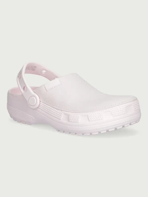 Crocs klapki mules damskie Classic Crafted Clog różowy