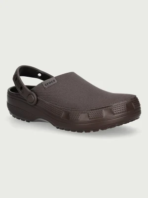 Crocs klapki mules męskie Classic Crafted Clog brązowy