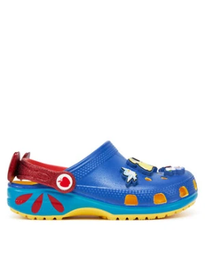 Crocs Klapki Snow White Classic Clog K 209495 Niebieski