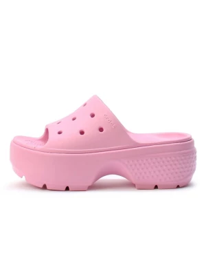 Crocs Klapki "Stomp" w kolorze jasnoróżowym rozmiar: 41/42