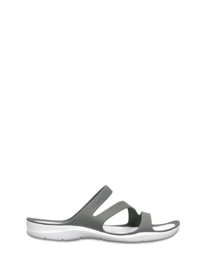 Crocs Klapki "Swiftwater" w kolorze biało-szarym rozmiar: 34/35
