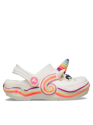 Crocs Klapki Toddler Crocs Iam Unicorn Lights Classic Clog 212508 Biały