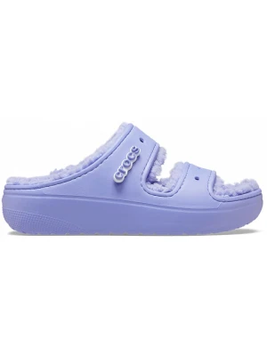 Crocs Klapki w kolorze fioletowym rozmiar: 34/35