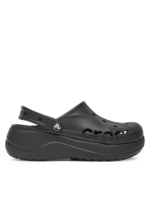 Crocs Klapki WB-BAYA PLATFORM CLOG 208186-001 Czarny