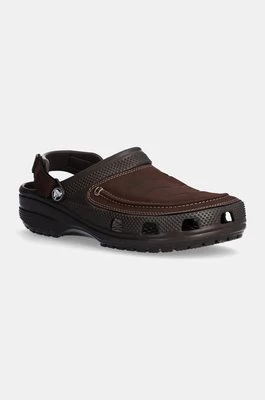 Crocs klapki Yukon Vista II Lr Clog M męskie kolor brązowy 207689