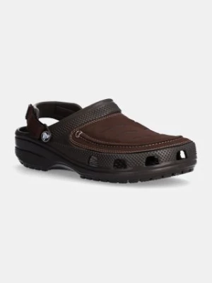 Crocs klapki Yukon Vista II Lr Clog M męskie kolor brązowy 207689