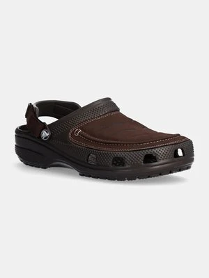 Crocs klapki Yukon Vista II Lr Clog M męskie kolor brązowy 207689