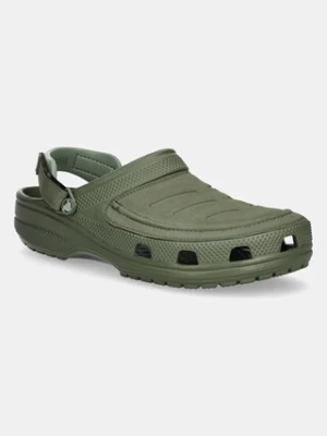 Crocs klapki Yukon Vista II LR Clog M męskie kolor zielony 207689.0M