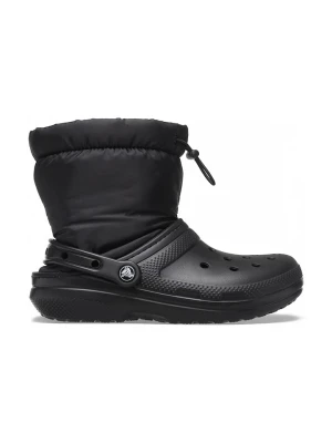 Crocs Kozaki "Classic Lined Neo Puff" w kolorze czarnym rozmiar: 42 / 43