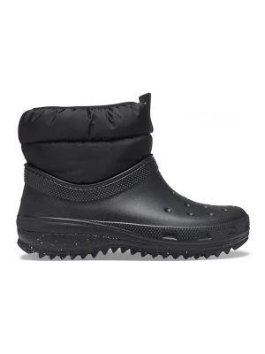 Crocs Kozaki zimowe "Classic Neo Puff" w kolorze czarnym rozmiar: 36 / 37