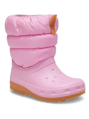 Crocs Kozaki zimowe w kolorze jasnoróżowym rozmiar: 36 / 37