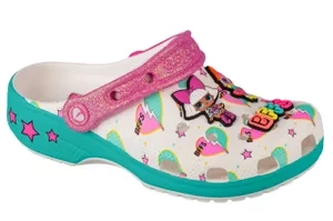 Crocs LOL Surprise BFF Girls Classic Clog 209466-100, Dla dziewczynki, Białe, klapki, syntetyk, rozmiar: 32/33