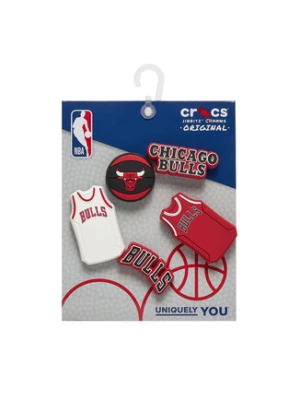 Crocs Ozdoba do butów Jibbitz Nba Chicago Bulls 5pck 10011280 Kolorowy