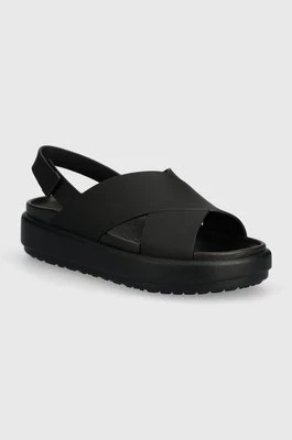 Crocs sandały Brooklyn Luxe Strap kolor czarny 209407.060