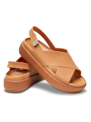 Crocs Sandały "Brooklyn Luxe" w kolorze karmelowym rozmiar: 41 / 42